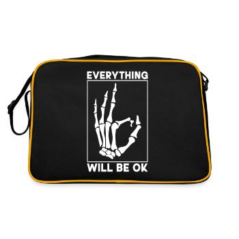 Radiology X-ray Technician Hospital Gift - Retro Bag - black/gold - Back