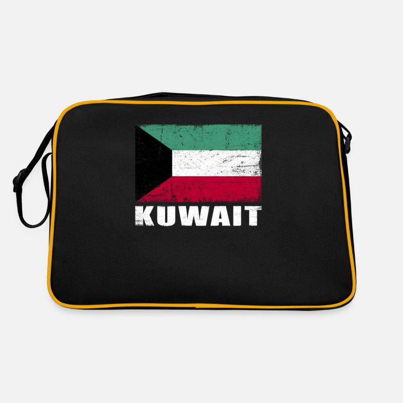 Drapeau du Koweït Grunge Drapeau du Koweït Sac Retro