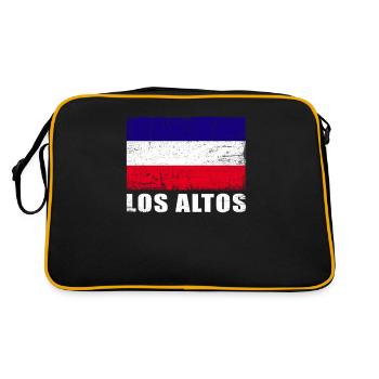 Los Altos Flag Grunge Los Altos Flag - Retro Bag - black/gold - Back
