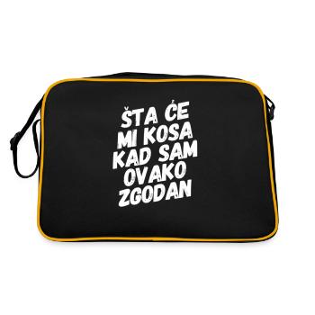 Jugo Balkan Zgodan - Sac Retro - noir/or - Dos