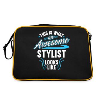 Voici à quoi ressemble un styliste génial - Sac Retro - noir/or - Dos