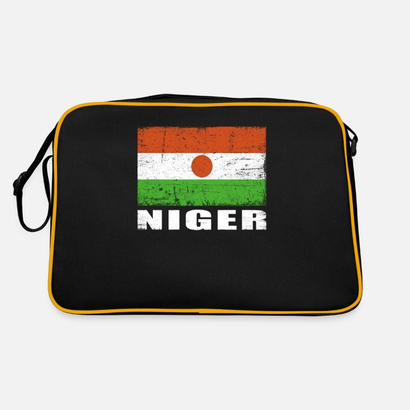 Drapeau du Niger Grunge Drapeau du Niger Sac Retro