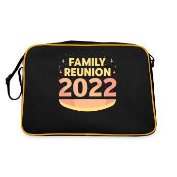 Équipe de regroupement familial 2022 - Sac Retro - noir/or - Dos