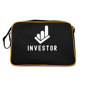 Investisseurs Financier Investir Investisseur Investir - Sac Retro - noir/or - Dos
