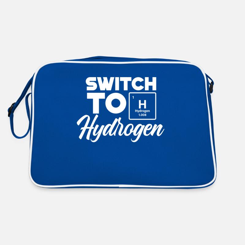 Passage à l’hydrogène Hydrogène Élément Énergie Sac Retro