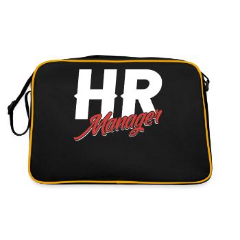 Responsable Rh Ressources Humaines Ressources Humaines Personnel - Sac Retro - noir/or - Dos