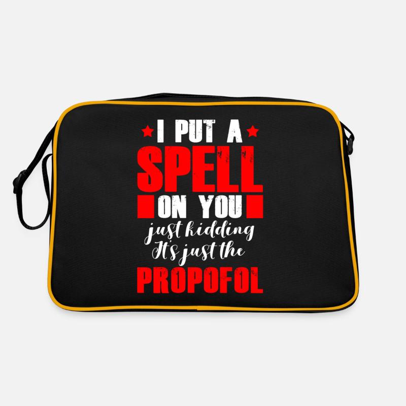 Magic Propofol Anesthesiologist Anesthesia Retro Bag