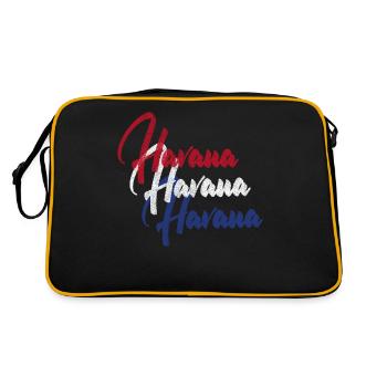 La Havane, Cuba - Sac Retro - noir/or - Dos