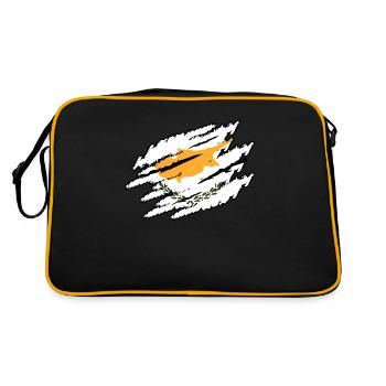 Chypre - Sac Retro - noir/or - Dos