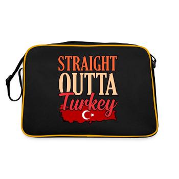 Turkey - Retro Bag - black/gold - Back