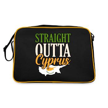 Chypre - Sac Retro - noir/or - Dos