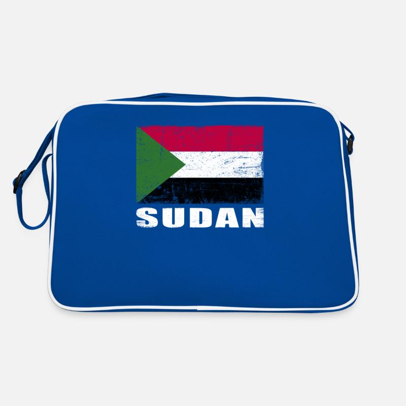 Sudan Flag Grunge Sudan Flag Retro Bag