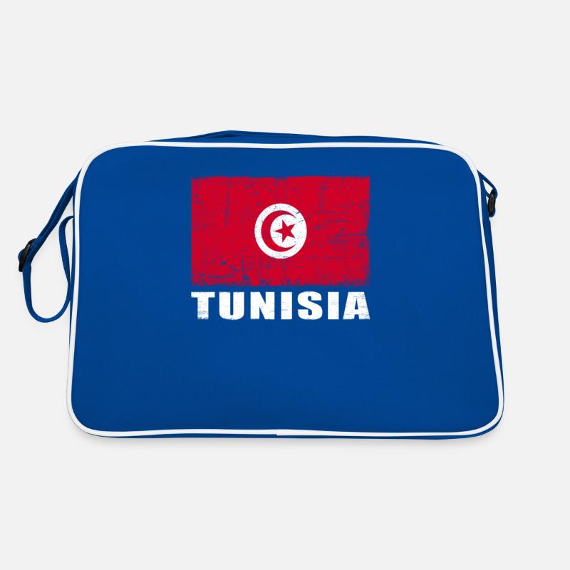 Drapeau tunisien Grunge Tunisie Drapeau Sac Retro