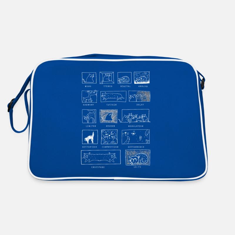 Synthesizer Cats Analog Synth Musician Modular Retro Bag