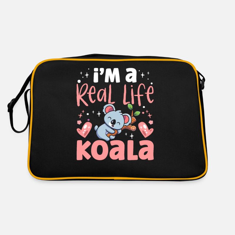 I Am A Real Koala Sweet Koala Bear Koalas Animal Retro Bag