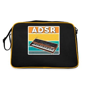 Adsr synthesizer - Retro Bag - black/gold - Back