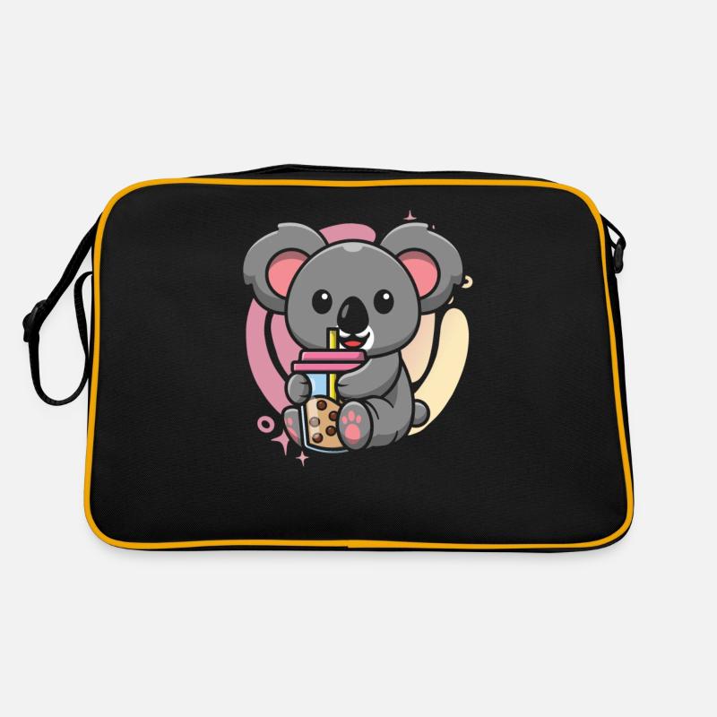Kawaii Koala Bubble Tea Boba Tee Koala Retro Tasche