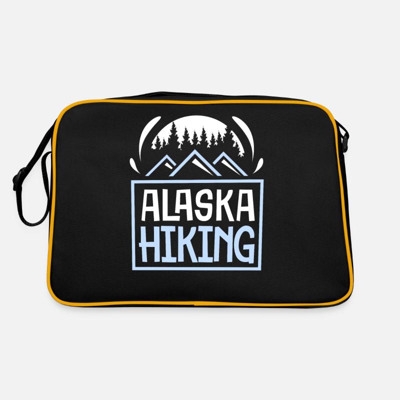 Alaska Hiking Nature Hikers Retro Bag