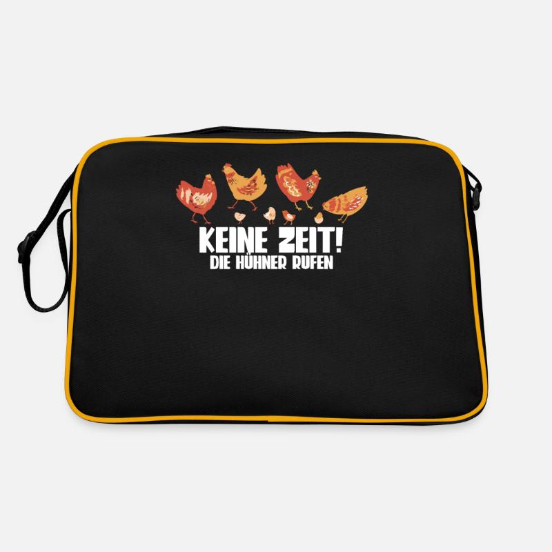 Huhn Hühner Retro Tasche