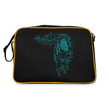 Computer Scientist Computer Science Programmer Nerd Geek - Retro Bag - black/gold - Back