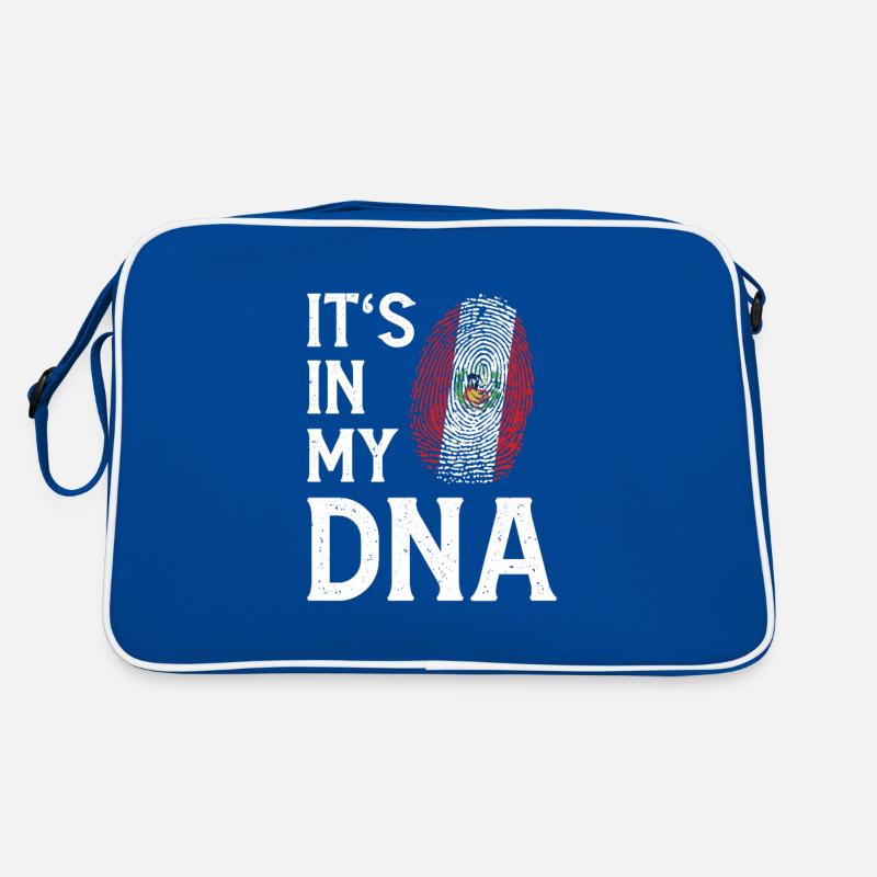 Peru Its In My DNA Peruaner Peruanisches Geschenk Retro Tasche