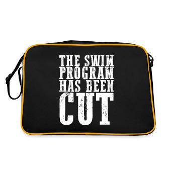 The Swim Program Has Been Cut 4 - Retro Tasche - Schwarz/Gold - Hinten
