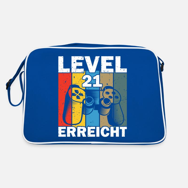 Level 21 Erreicht Gamer Retro Tasche