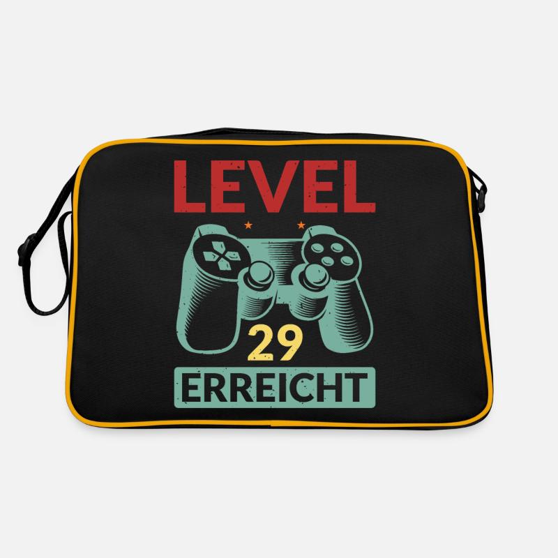 Level 29 Erreicht Gamer Retro Tasche