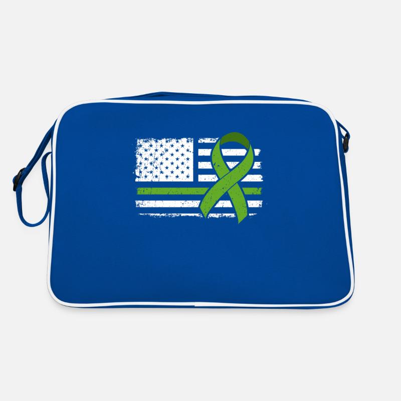 USA Flagge Nierenspender Sprüche Organspende Retro Tasche