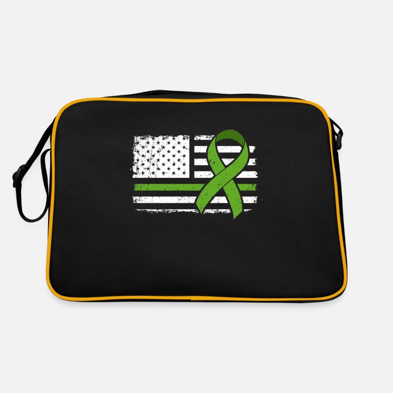 USA Flagge Nierenspender Sprüche Organspende Retro Tasche