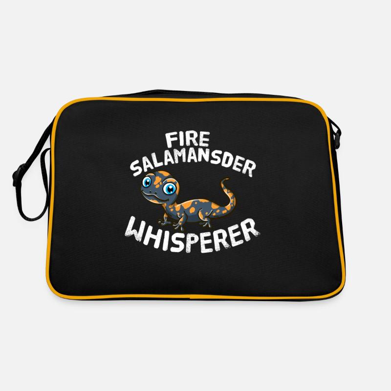 Fire Salamander Lover Fire Salamander Whisperer Retro Bag
