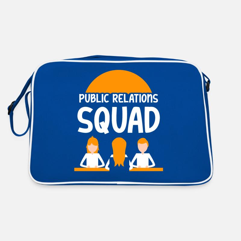 Équipe de relations publiques PR Öffentlichkeitsarbeit Sac Retro