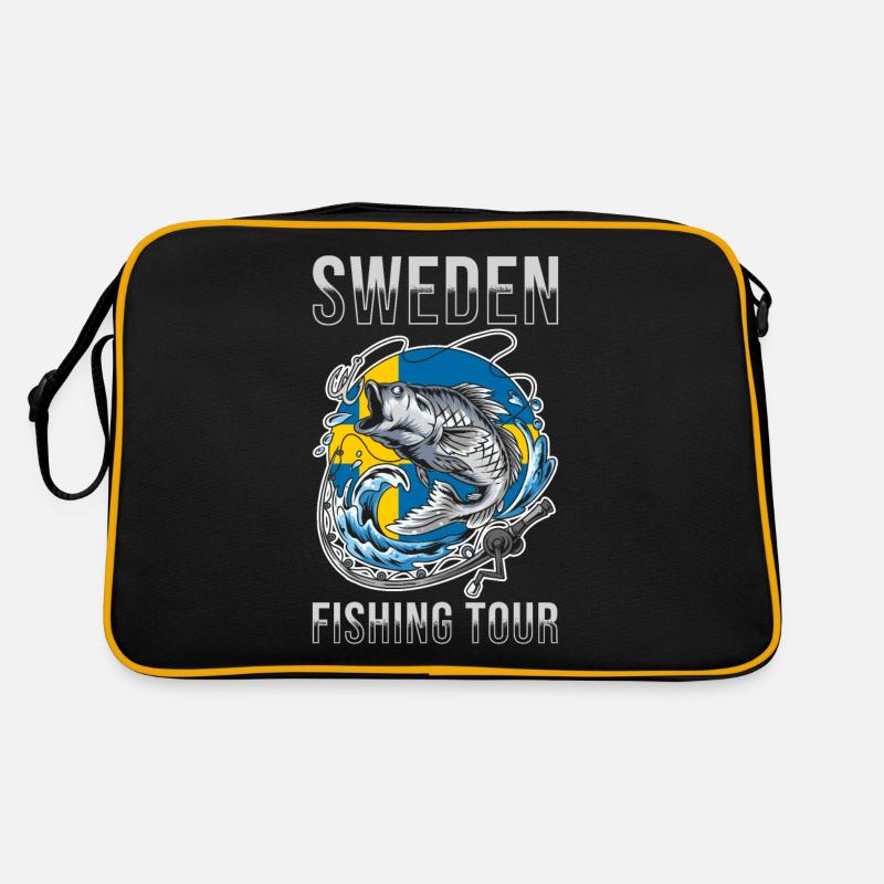 Tour de pêche Suède Sac Retro
