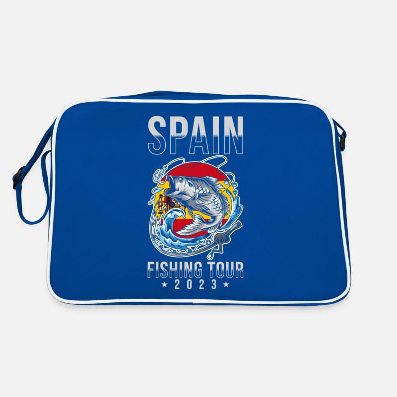 Tour de pêche Espagne 2023 Sac Retro