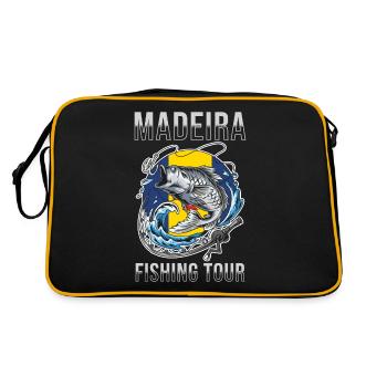 Madeira Fishing Tour - Retro Bag - black/gold - Back