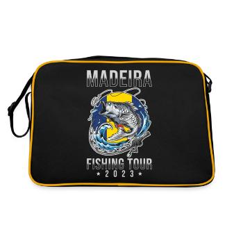 Madeira Fishing Tour 2023 - Retro Bag - black/gold - Back