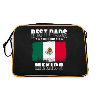 Mexican father - Retro Bag - black/gold - Back
