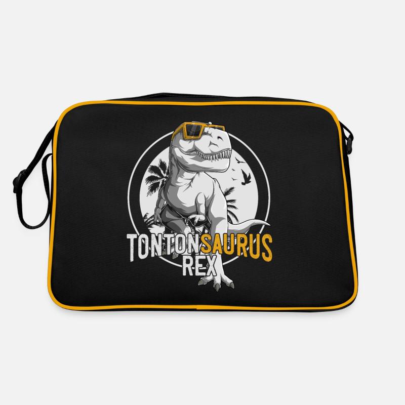 Tontonsaurus Rex Tonton Dinosaure Cadeau Oncle Sac Retro