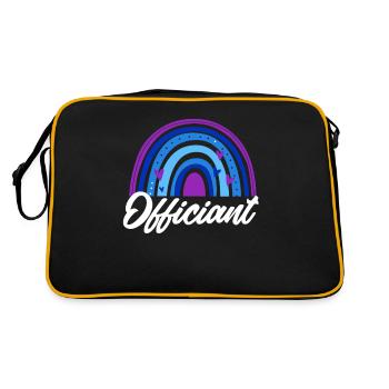 Registrar Registrar Registrar Wedding - Retro Bag - black/gold - Back