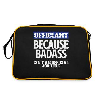 Registrar Registrar Registrar Wedding - Retro Bag - black/gold - Back