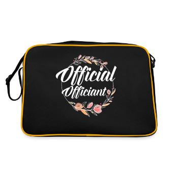 Registrar Registrar Registrar Wedding - Retro Bag - black/gold - Back