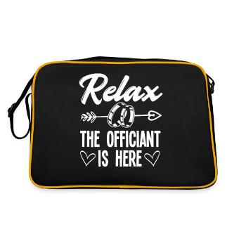 Registrar Registrar Registrar Wedding - Retro Bag - black/gold - Back