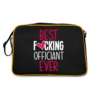 Registrar Registrar Registrar Wedding - Retro Bag - black/gold - Back