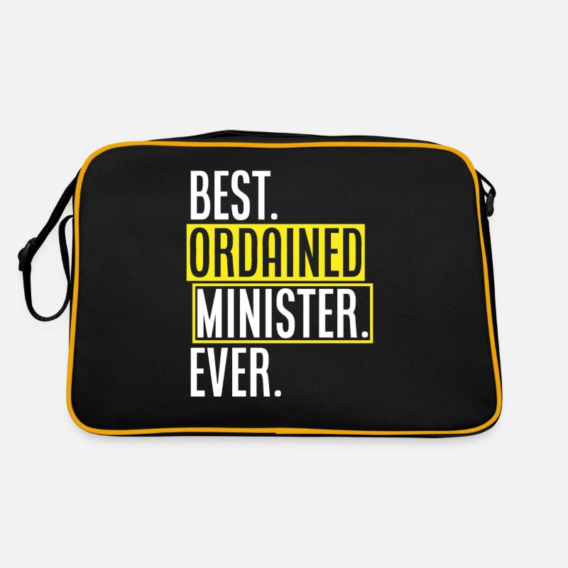 Standesbeamter Standesbeamtin Hochzeit Retro Tasche