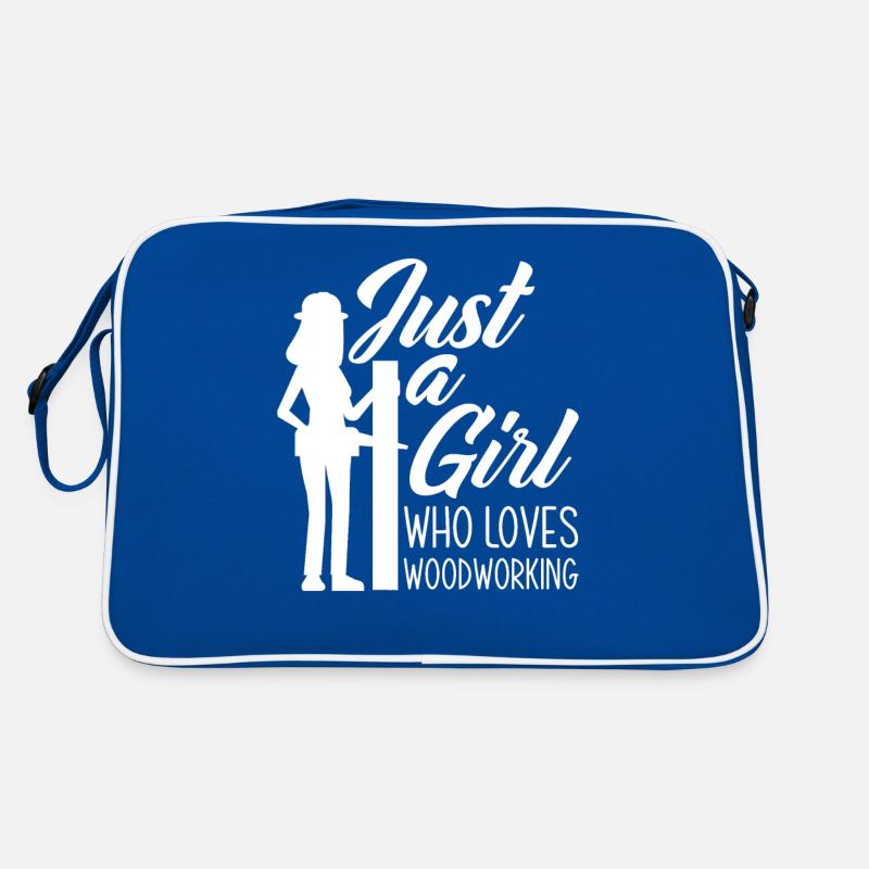 Funny Woodworker Carpenter Carpenter Carpenter Retro Bag