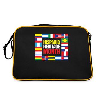 Mois du patrimoine hispanique pour tous les articles par - Sac Retro - noir/or - Dos
