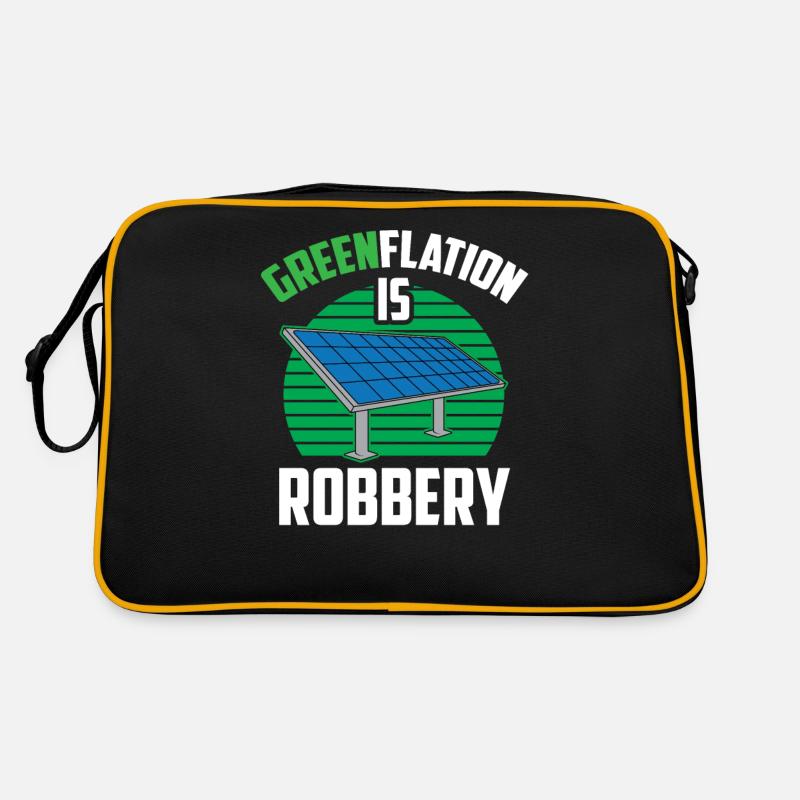 Greenflation is robbery green energy inflation Retro Bag