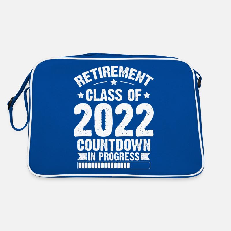 Retirement Class Of 2022 Countdown In Progress Retro Bag