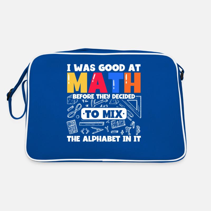 Math Mathématiques Sciences Math Cadeau Sac Retro