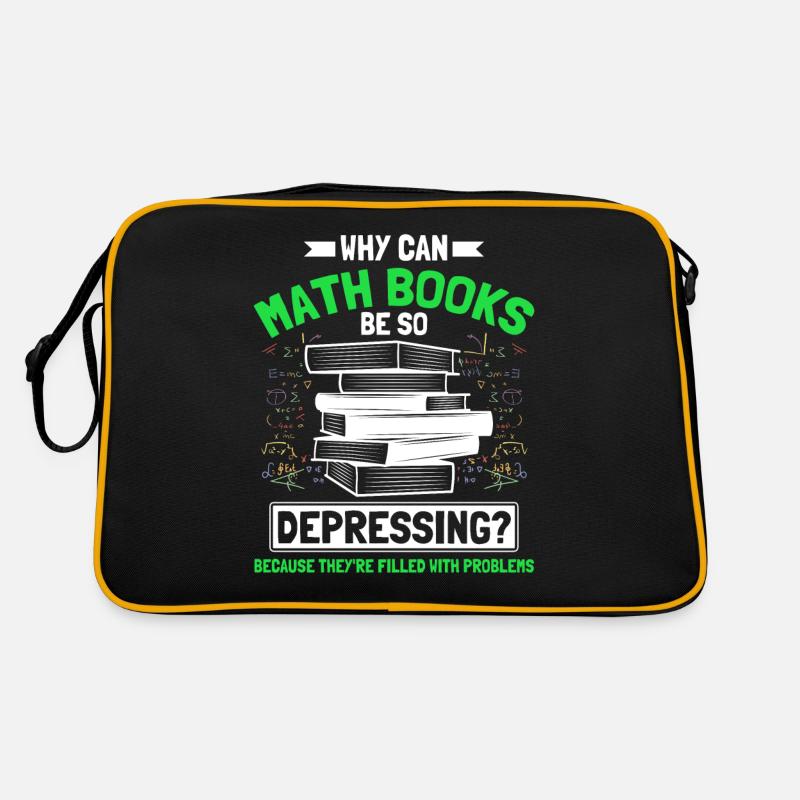 Math Mathématiques Sciences Math Cadeau Sac Retro